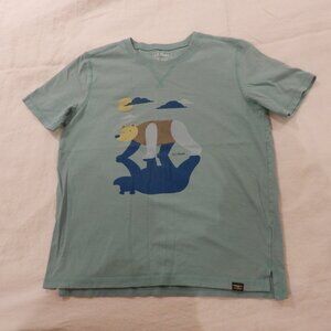 LL Bean New Unisex Tween Organic Cotton Tee Shirt
